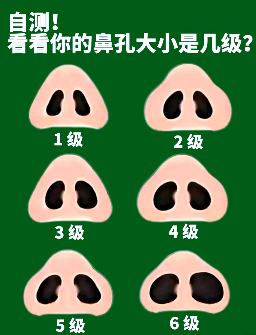👃鼻孔变大？