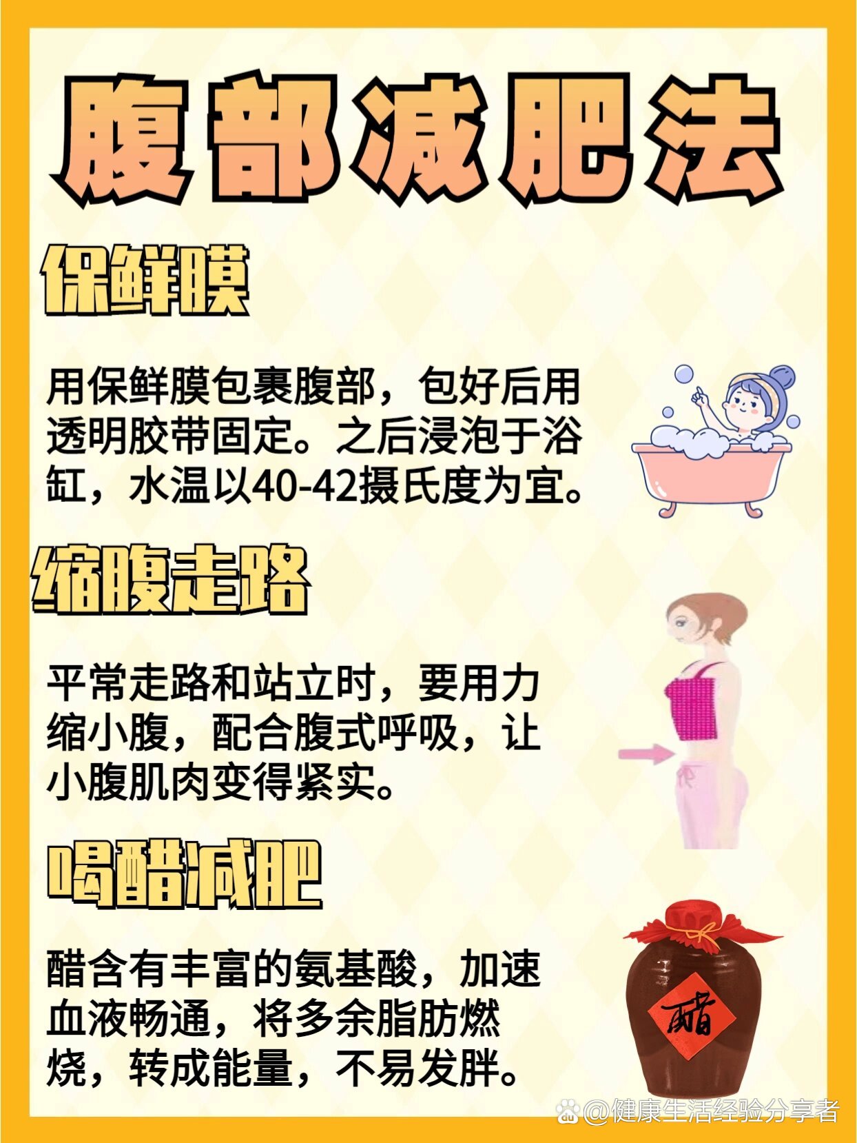 懒人腹部减肥法7515轻松97瘦肚子6015