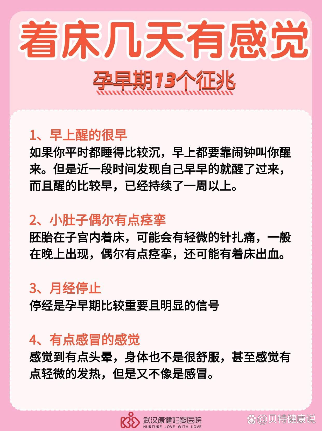 试管成功的征兆