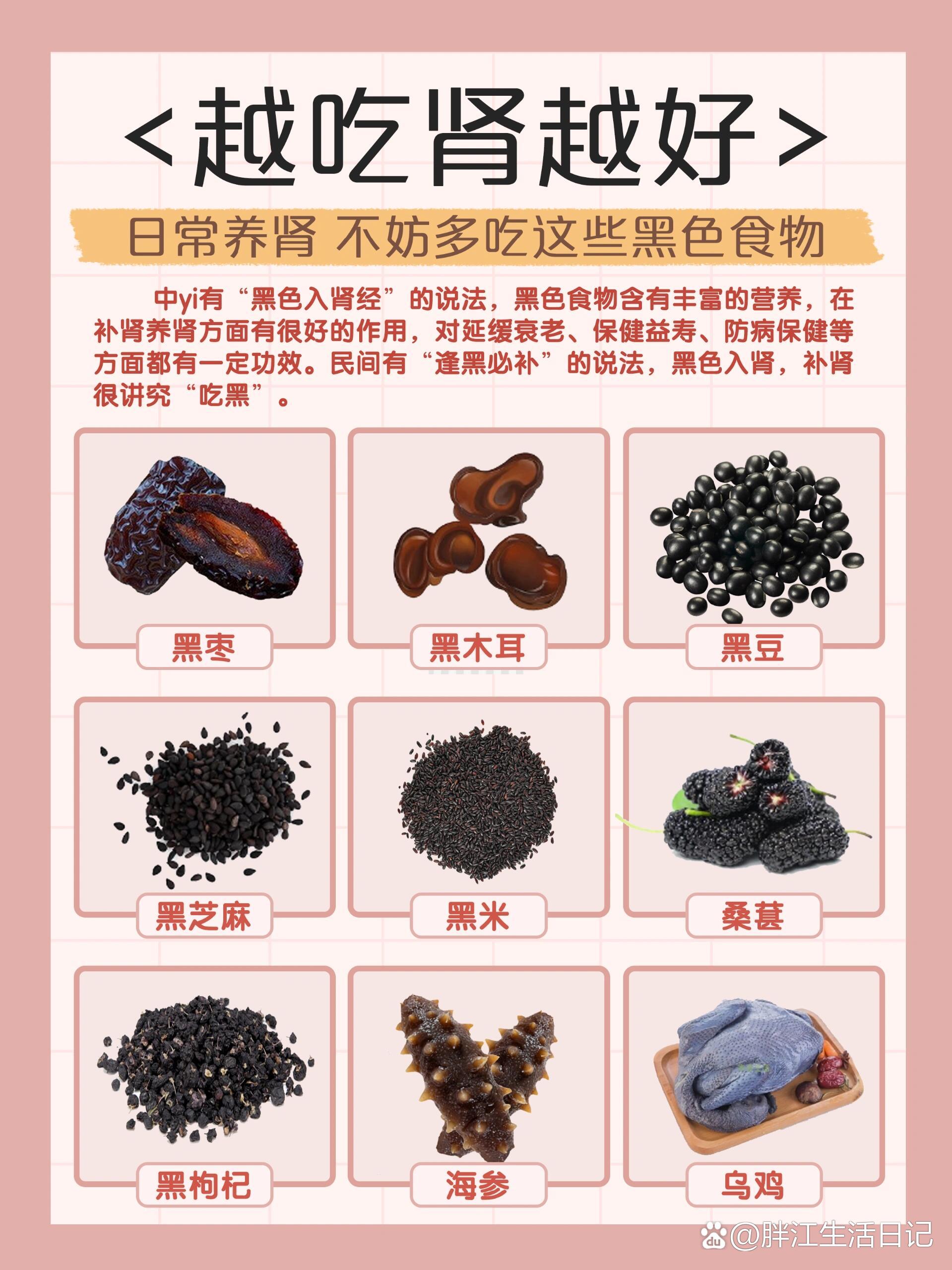 越吃肾越好的黑色食补73肾虚赶紧找补99