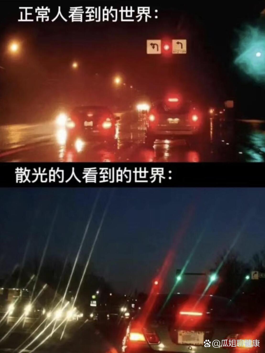 看近看远都是重影,散光人经历了什么?