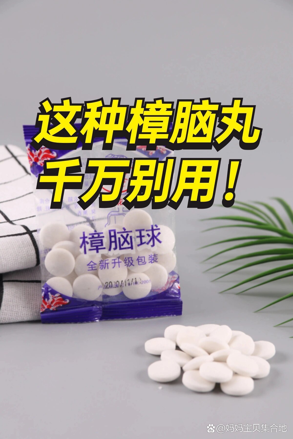 这种有毒樟脑丸!