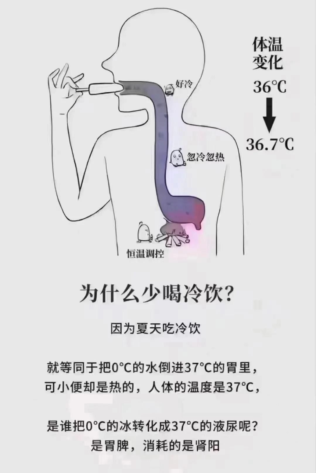中医为什么建议少吃凉的食物？