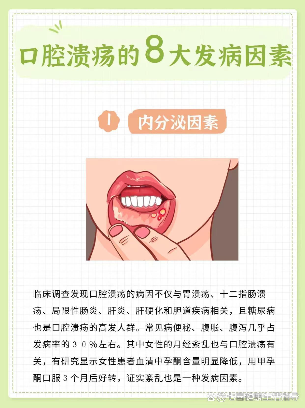 为什么得口腔溃疡