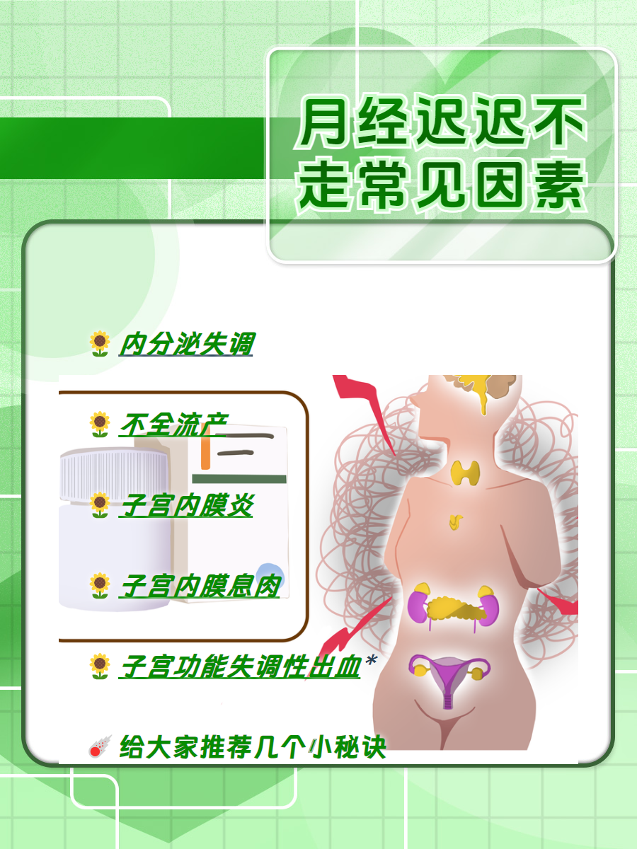 为什么月经一直不干净怎么办