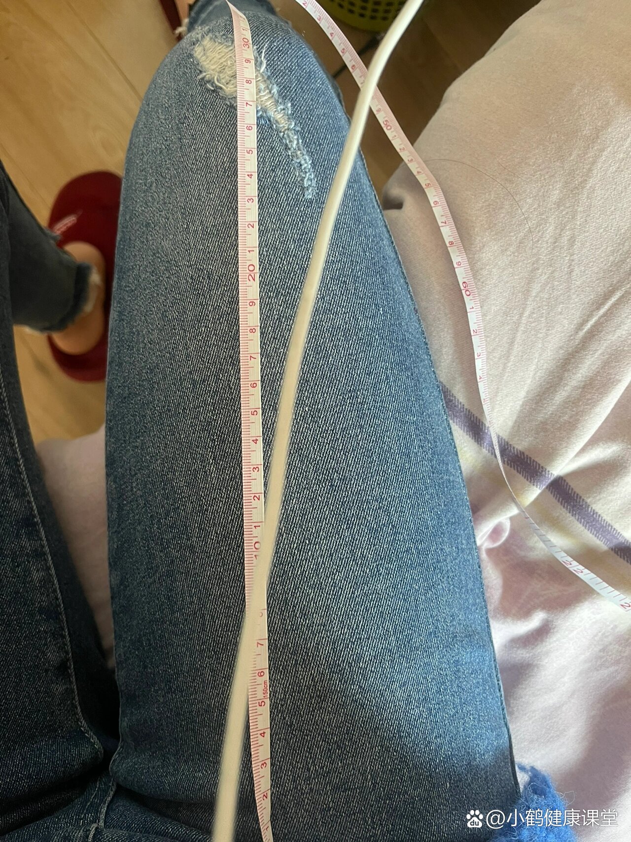 46厘米的为啥腿看起来那么粗?