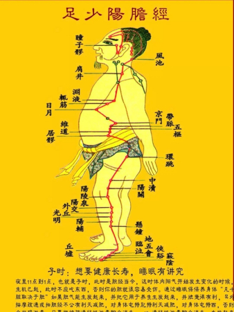 足少阳胆经