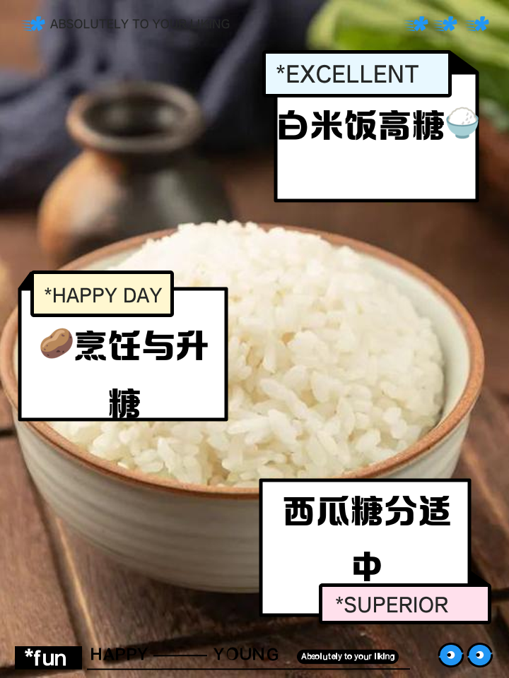 各种食物的升糖指数一览表