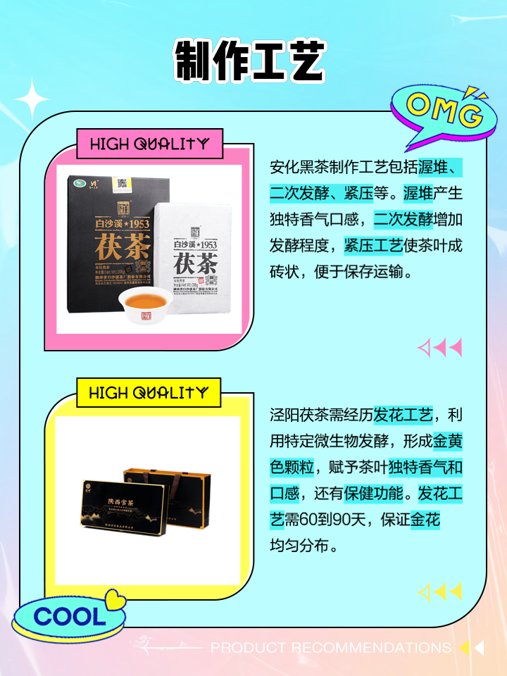 安化黑茶和泾阳茯茶有什么区别