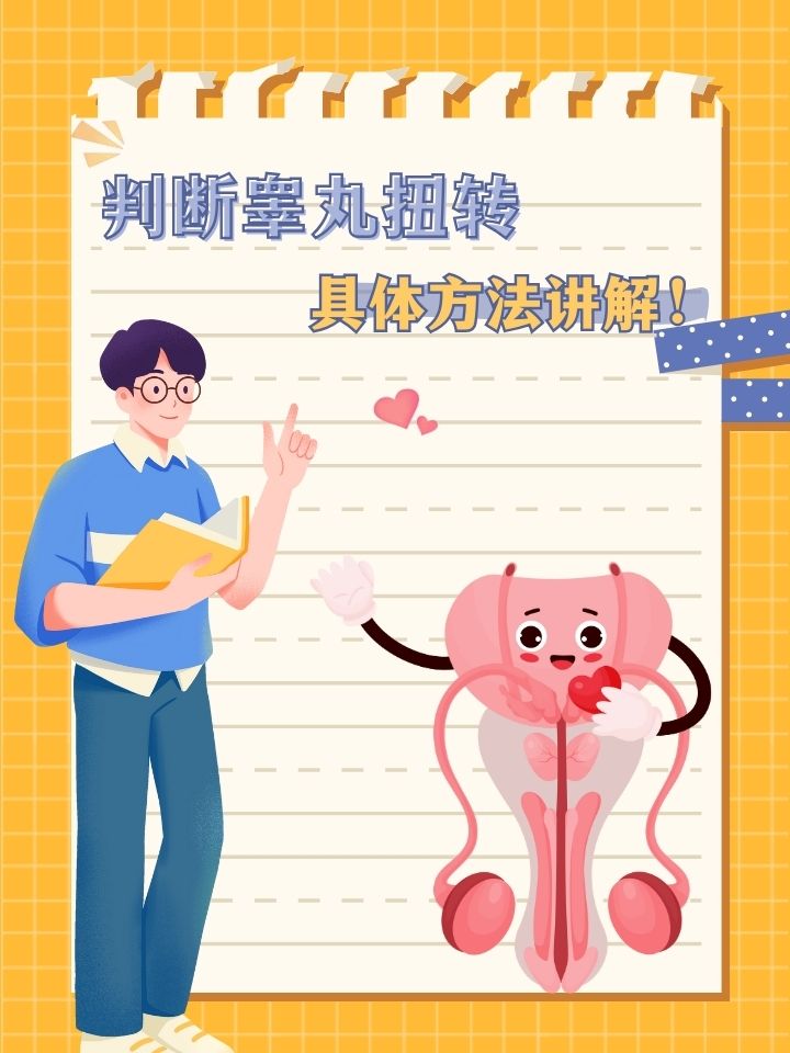 判断睾丸扭转,具体方法讲解!