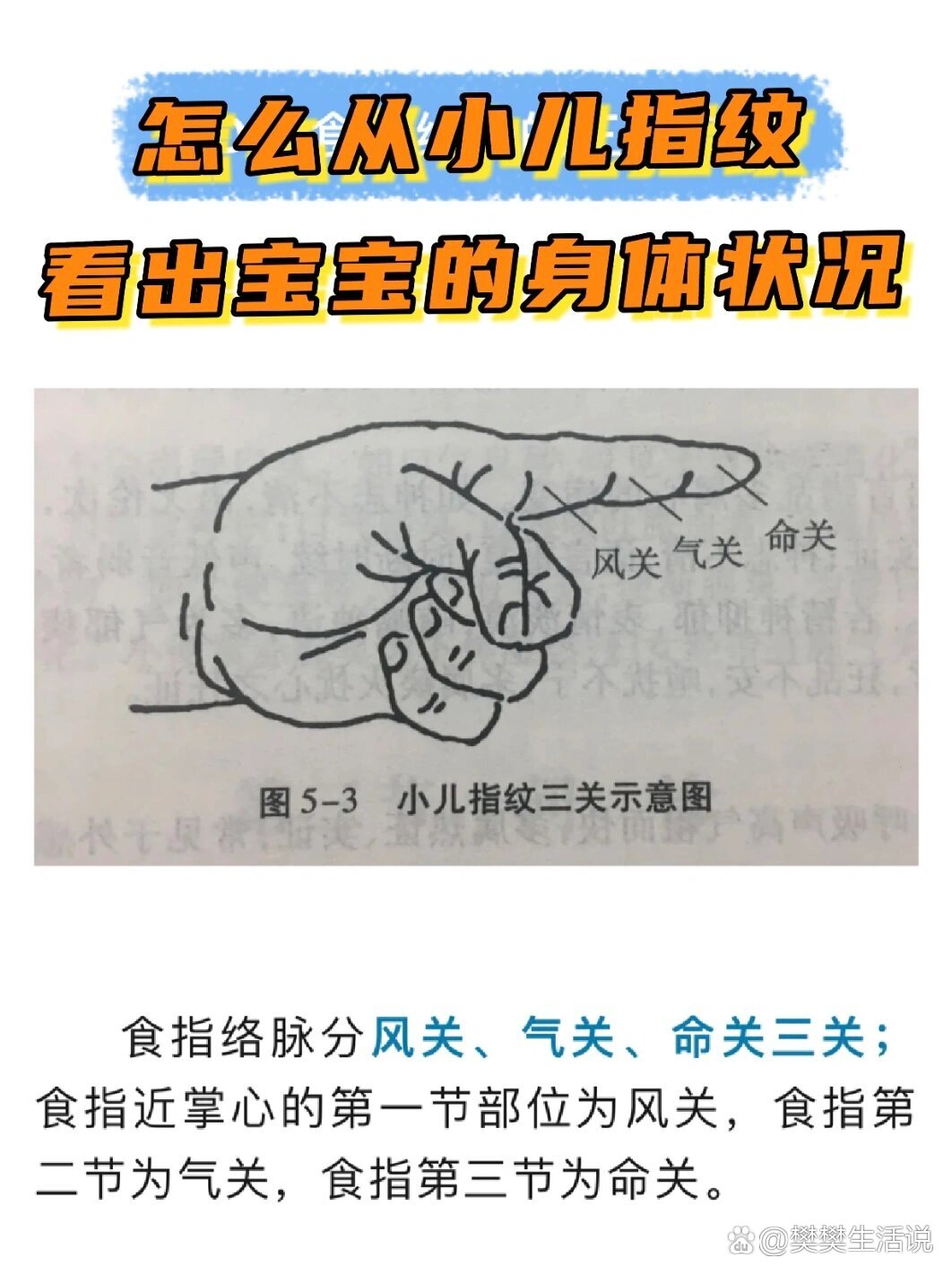 >看指纹是古代医家对 3岁以内的小儿用以代替脉诊的一种辅助诊断方法
