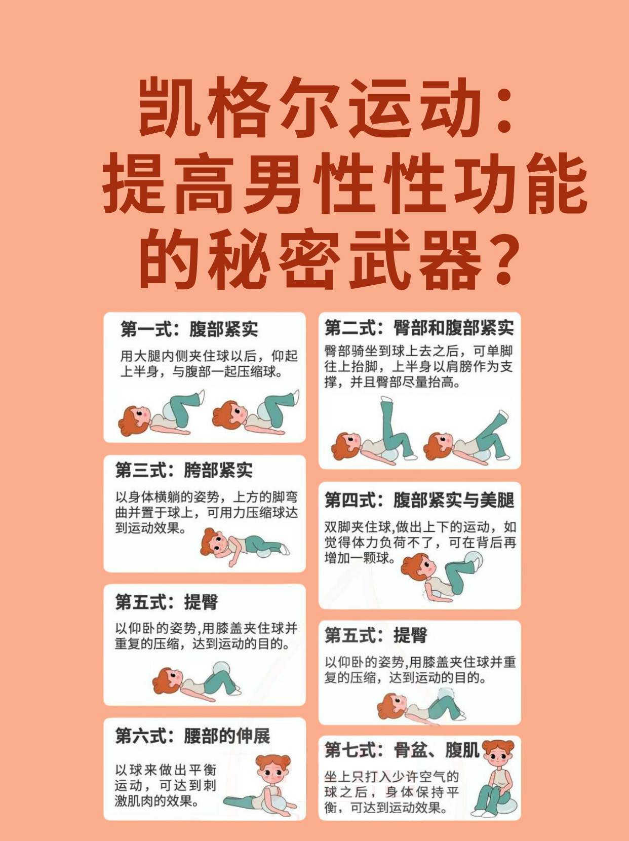 凯格尔运动 提高男性性功能的秘密武器?