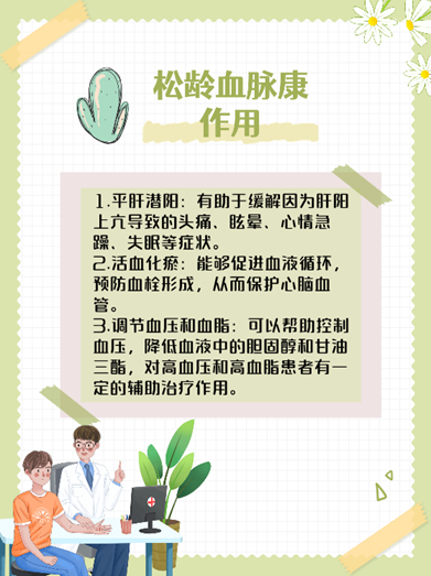 松龄血脉康:强效助力,副作用莫忽视!