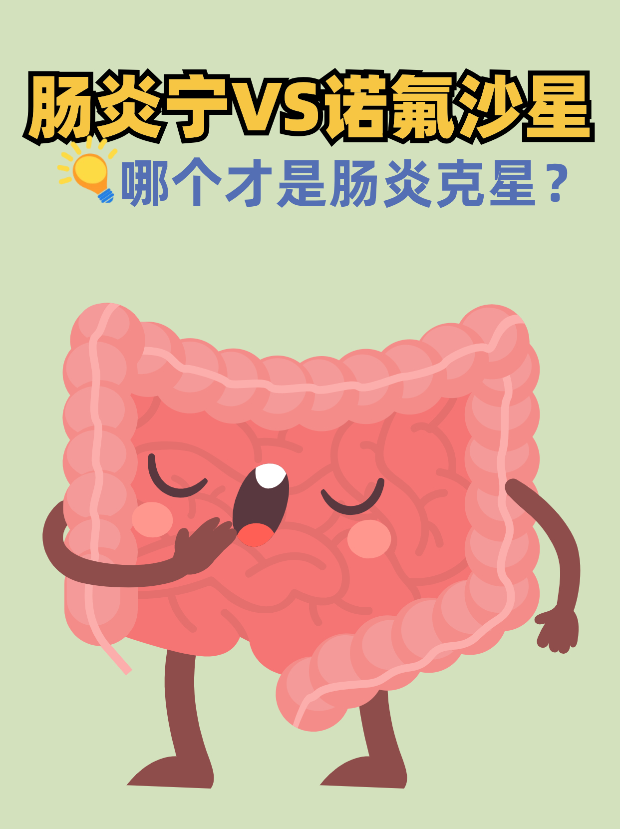 肠炎宁vs诺氟沙星:哪个才是肠炎克星?
