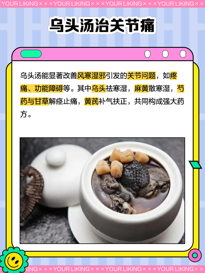 乌头汤的功效与作用