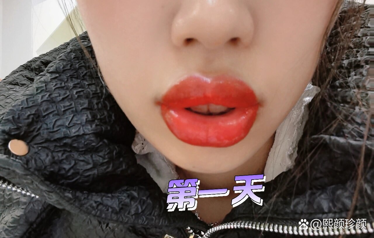纹唇(漂唇)的七天蜕变