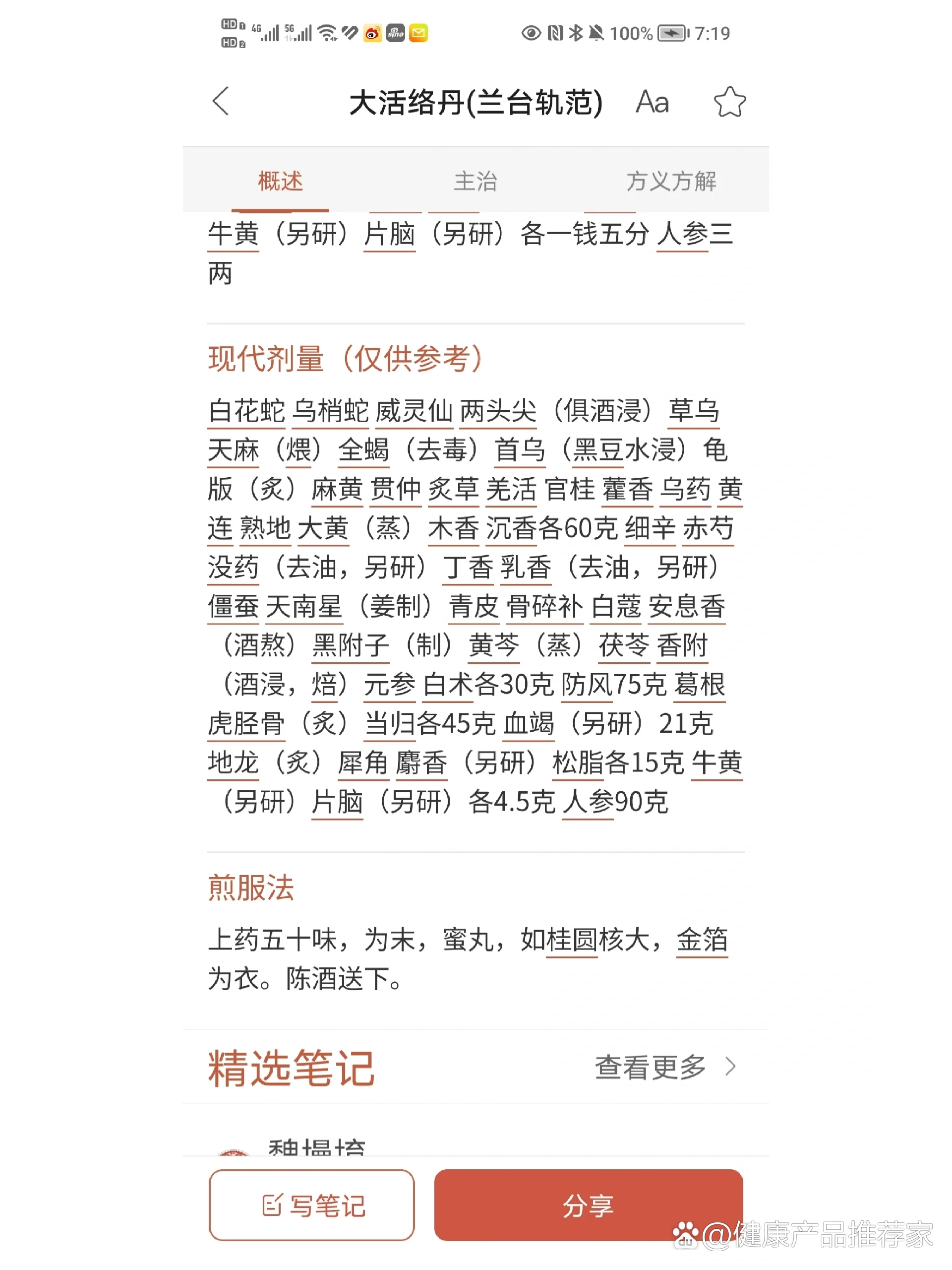 舒肝通络丸的作用图片