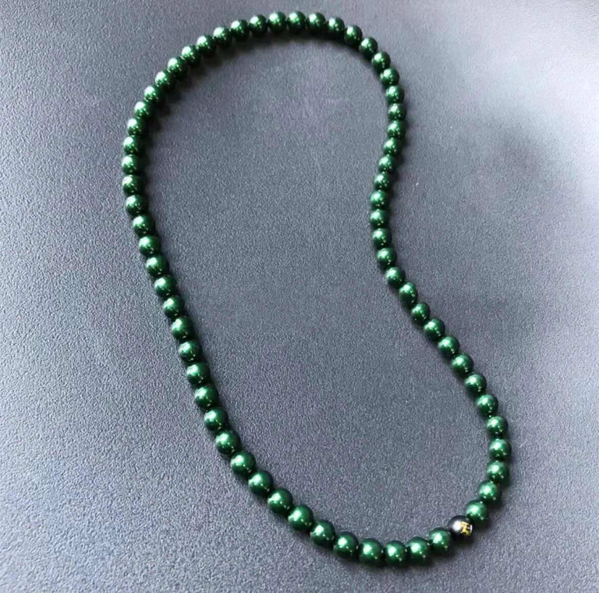 慈华臻品艾灸石项链