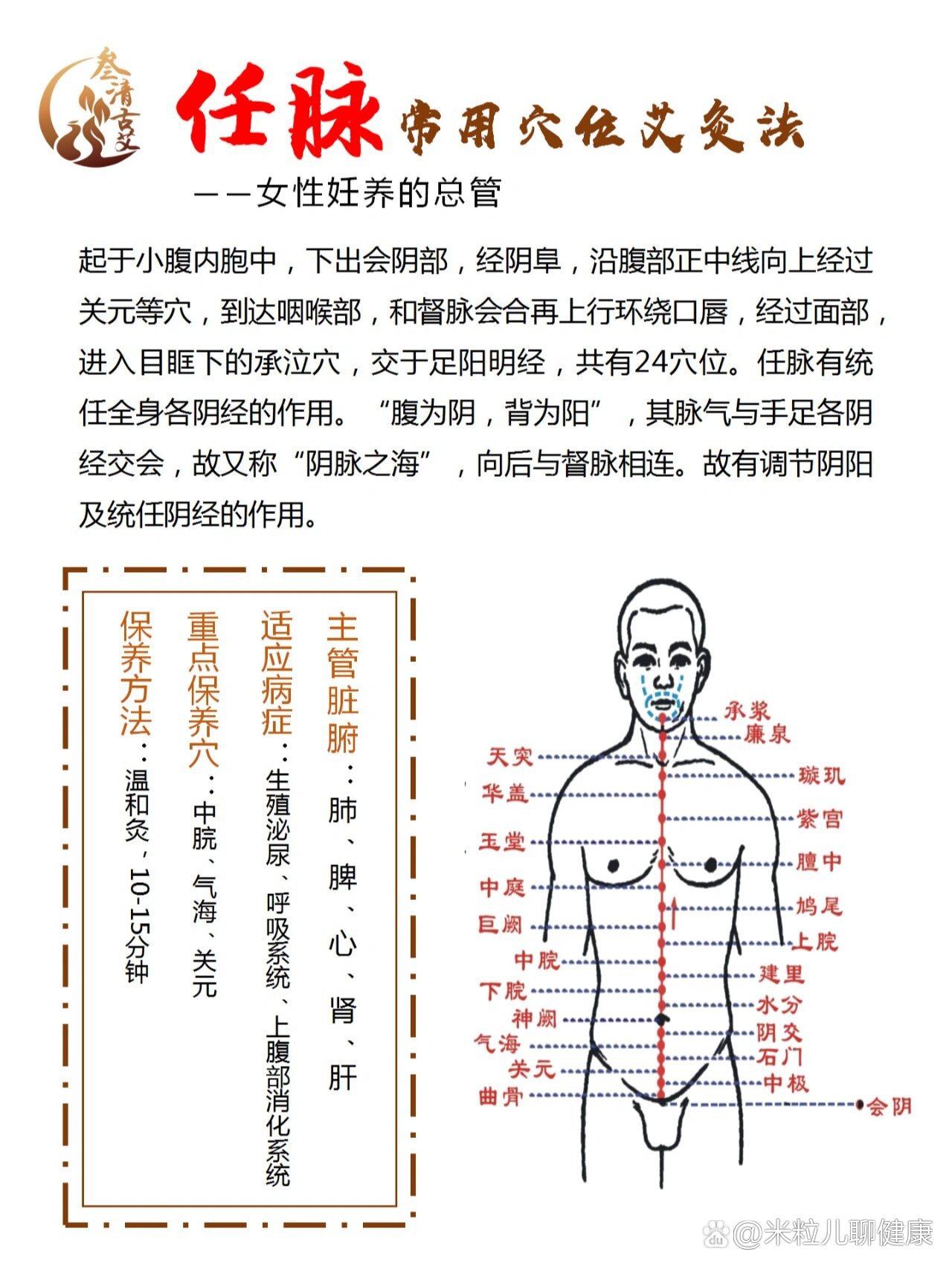 任脉高清图图片