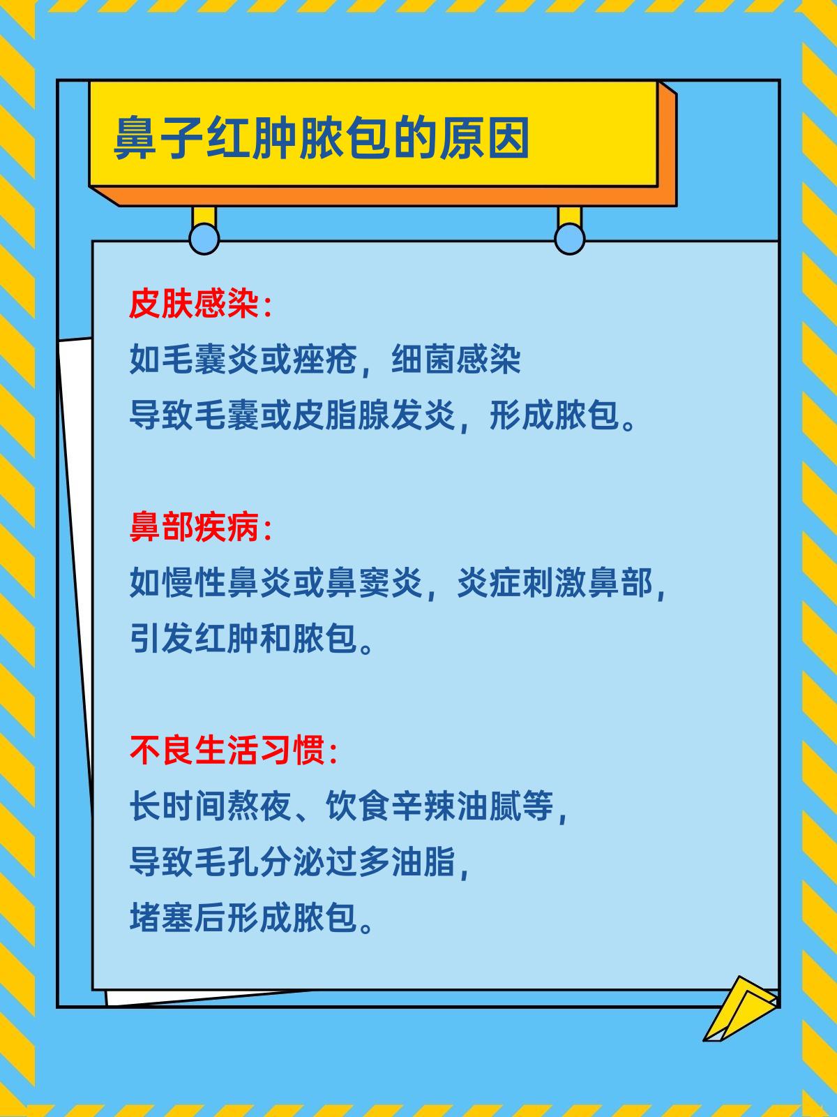 鼻子红肿脓包怎么办?这篇助你轻松应对