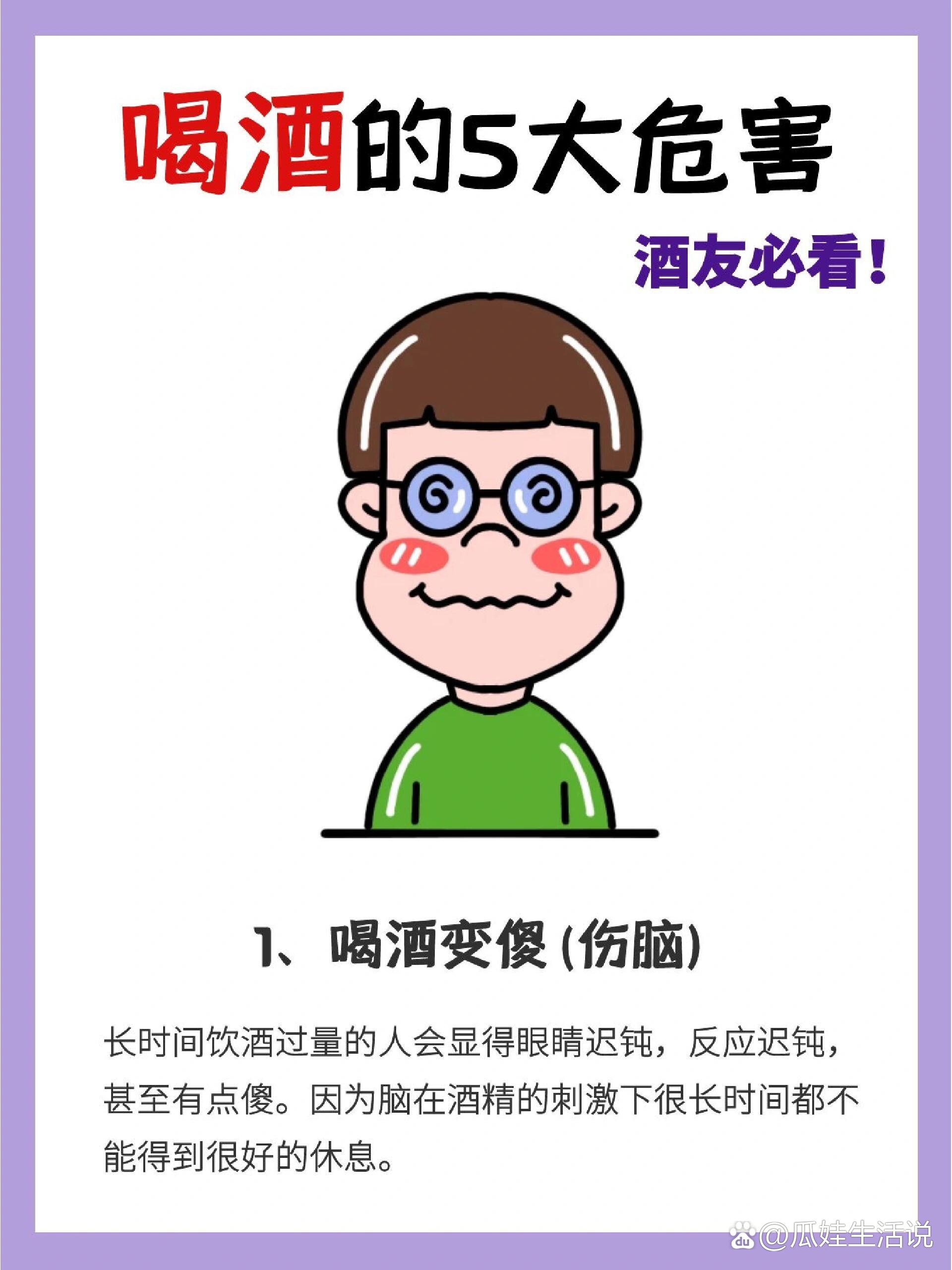 据研究发现,长期饮酒会对你的身体造成巨大危害!