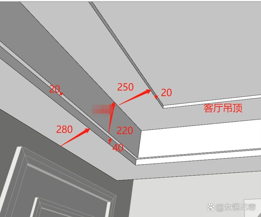 穗华石膏线尺寸图片