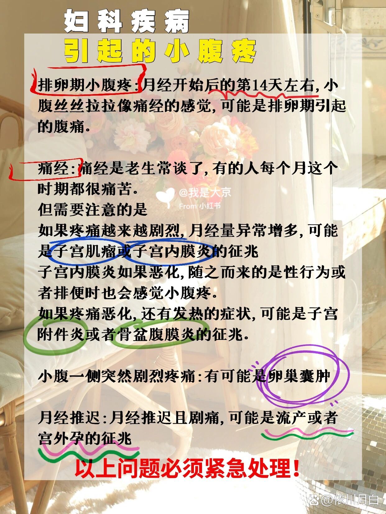 小腹疼是什么原因?