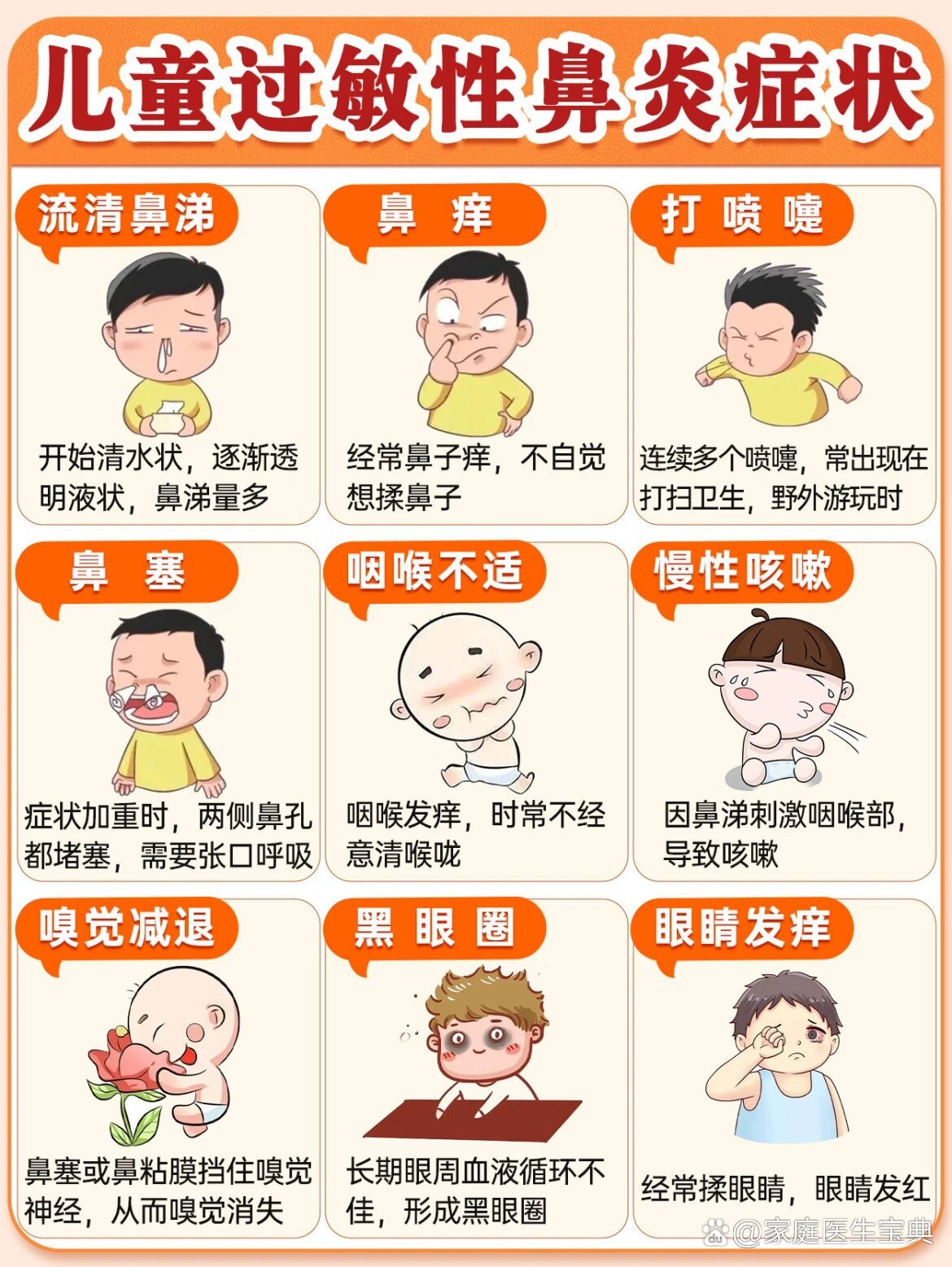 秋季宝宝鼻炎如何自救716招摆脱鼻塞,鼻涕
