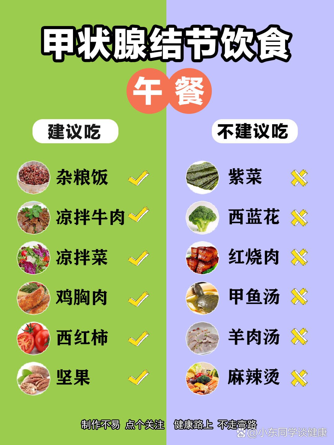 甲状腺结节饮食禁忌