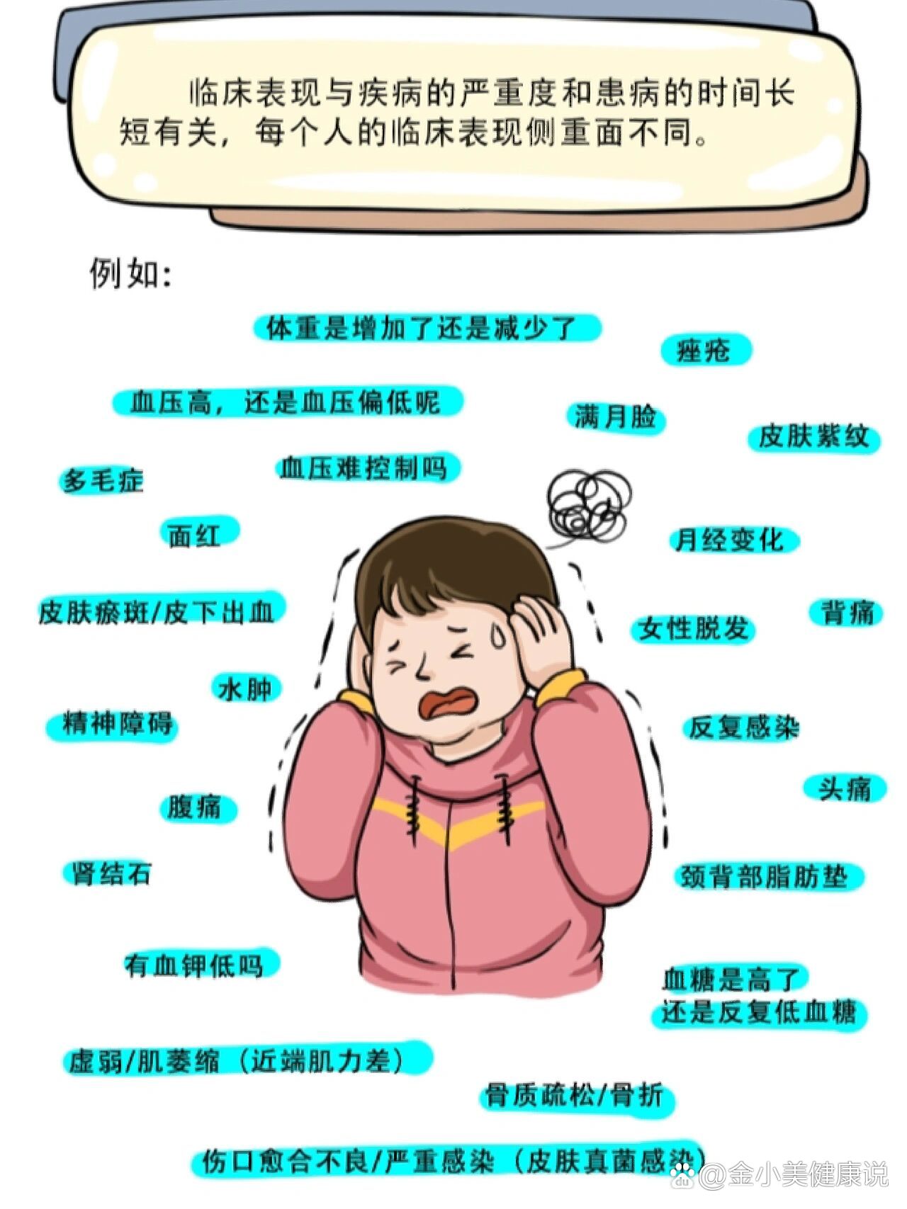 医学生笔记 库欣综合征控制三大方面