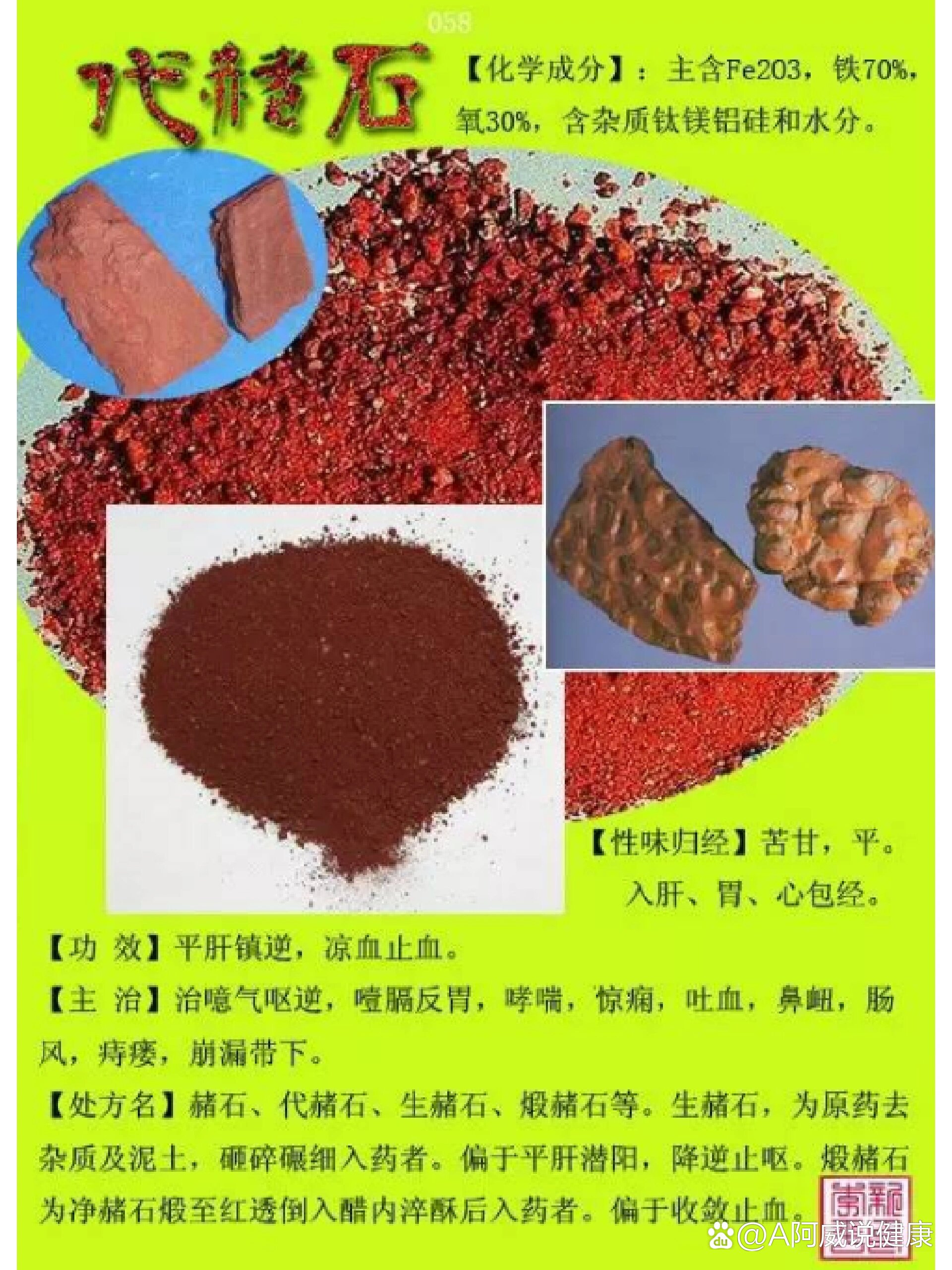 身边的中草药-代赭石