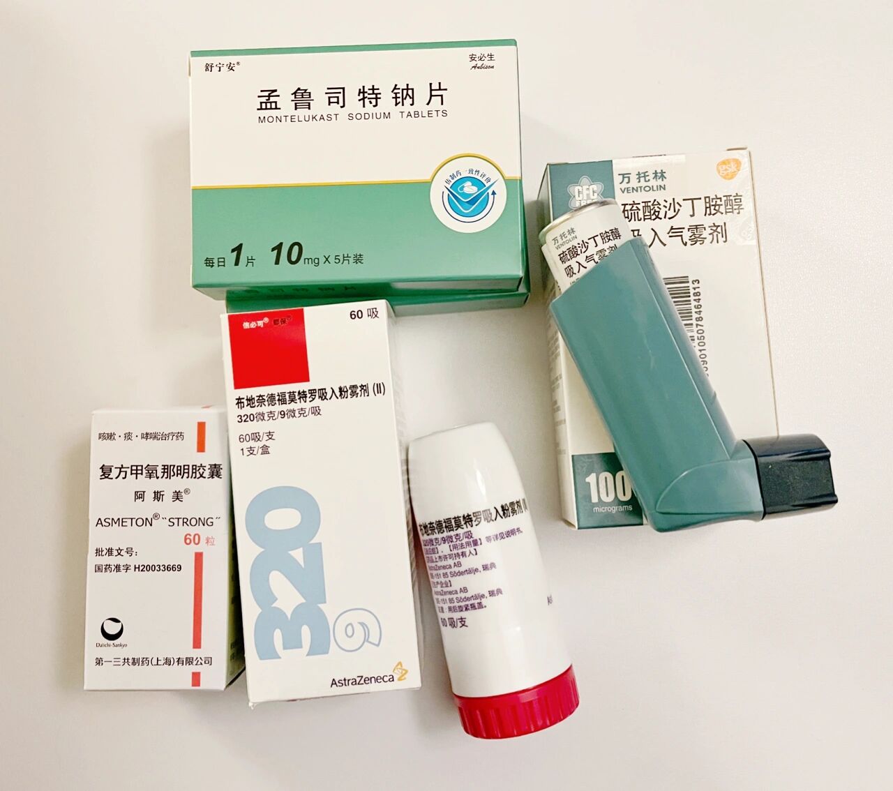 哮喘最终用药