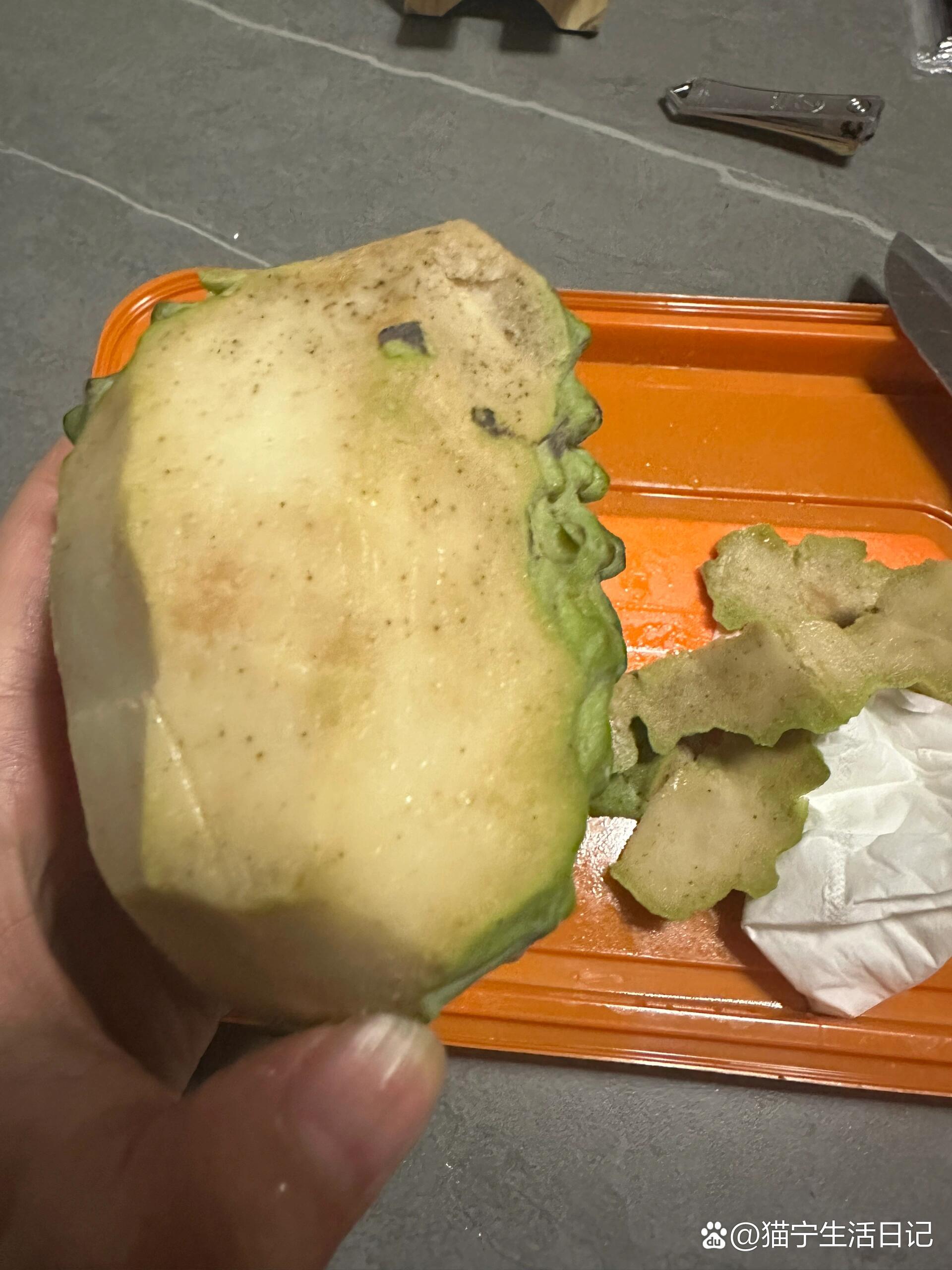 第一次买释迦果这是好的还是坏的