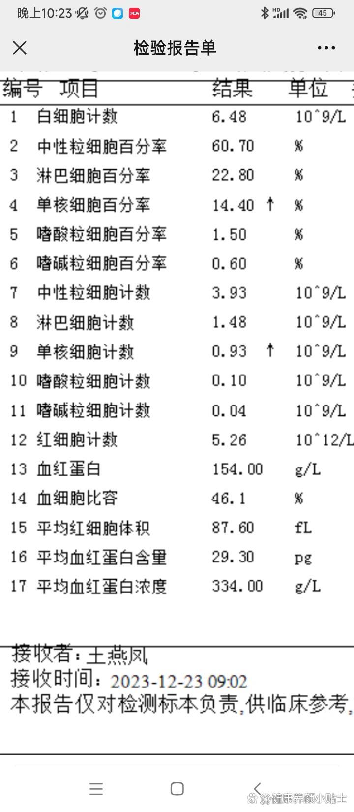 单核细胞偏高要紧吗?