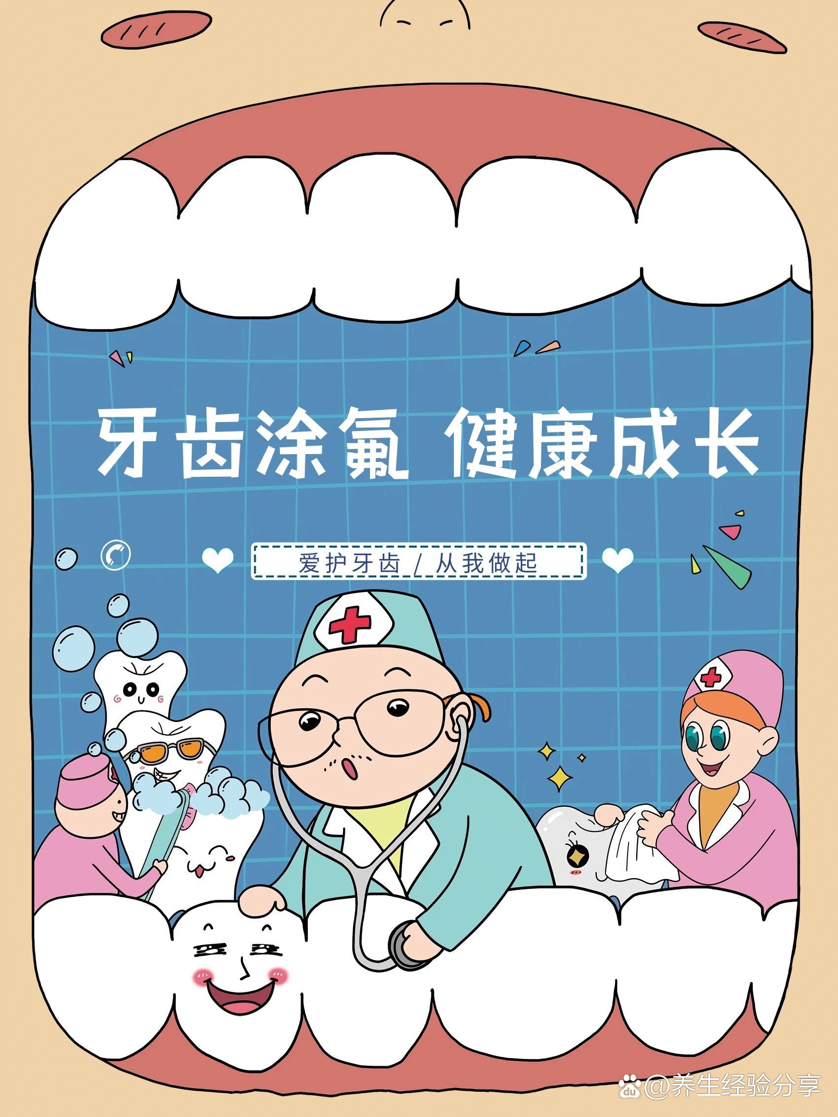 牙齿涂氟,竟然有这么大好处!