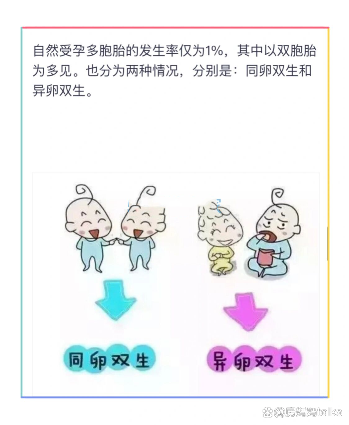 异卵双胞胎怀孕卡通图片