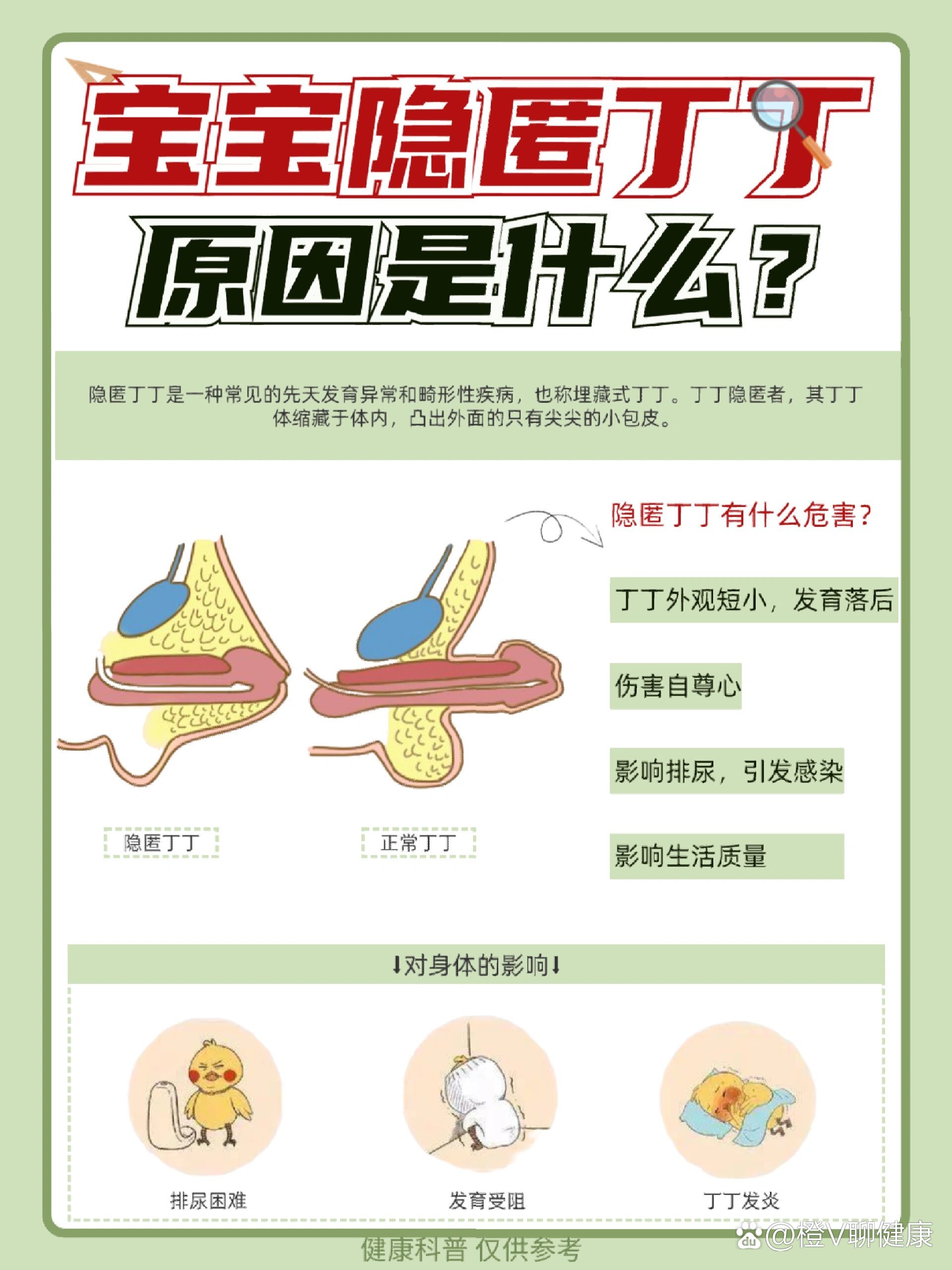 宝宝隐匿丁丁的原因是什么?