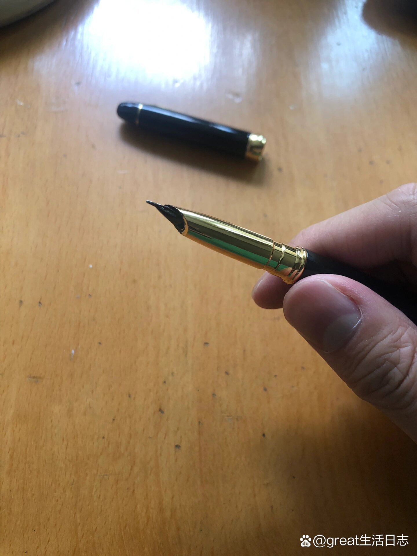 暗尖钢笔堵了怎么办?