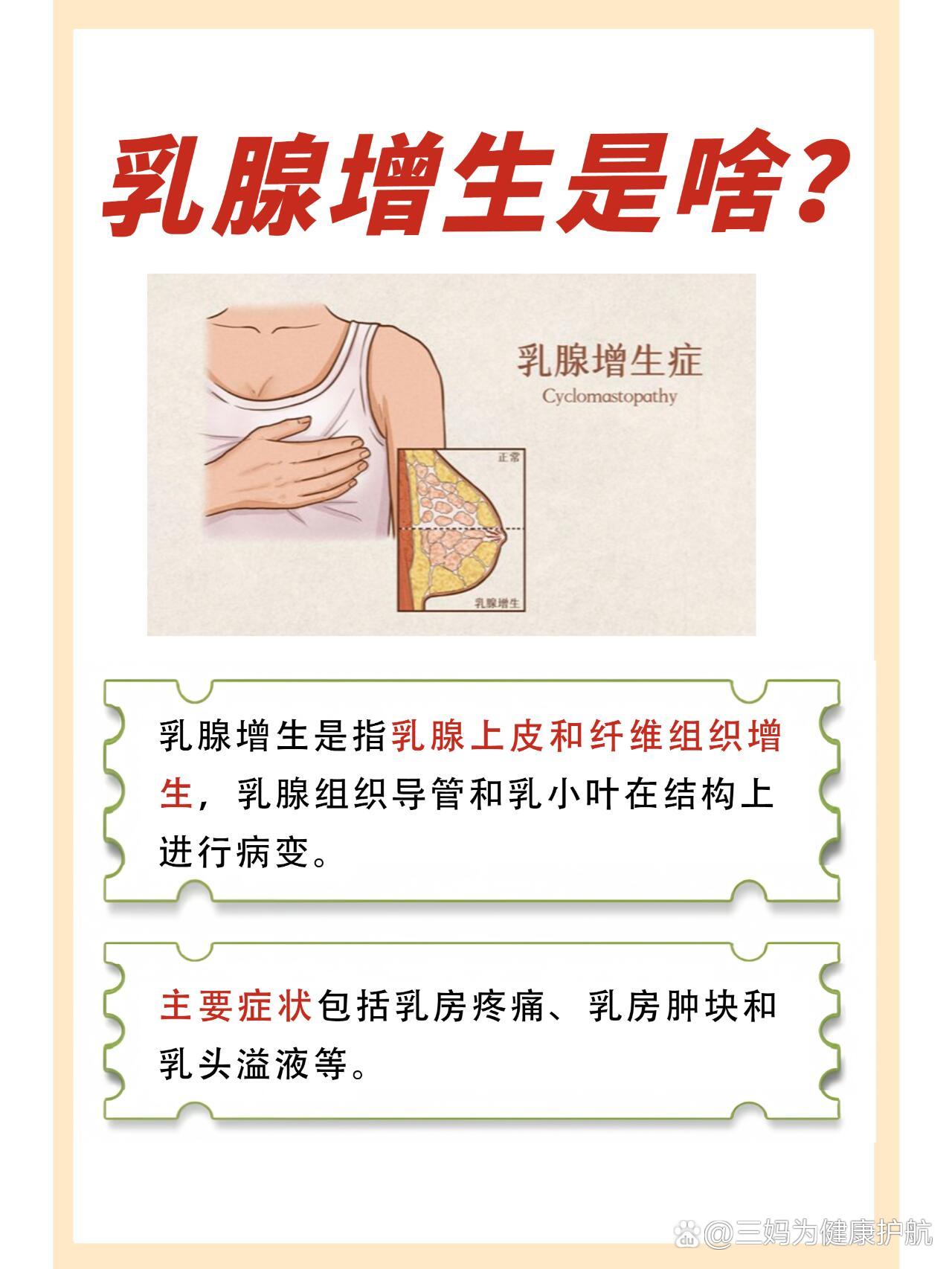 乳腺增生三期症状图片图片