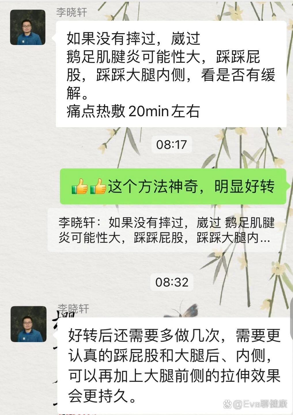 鹅足腱滑囊炎怎么治疗图片