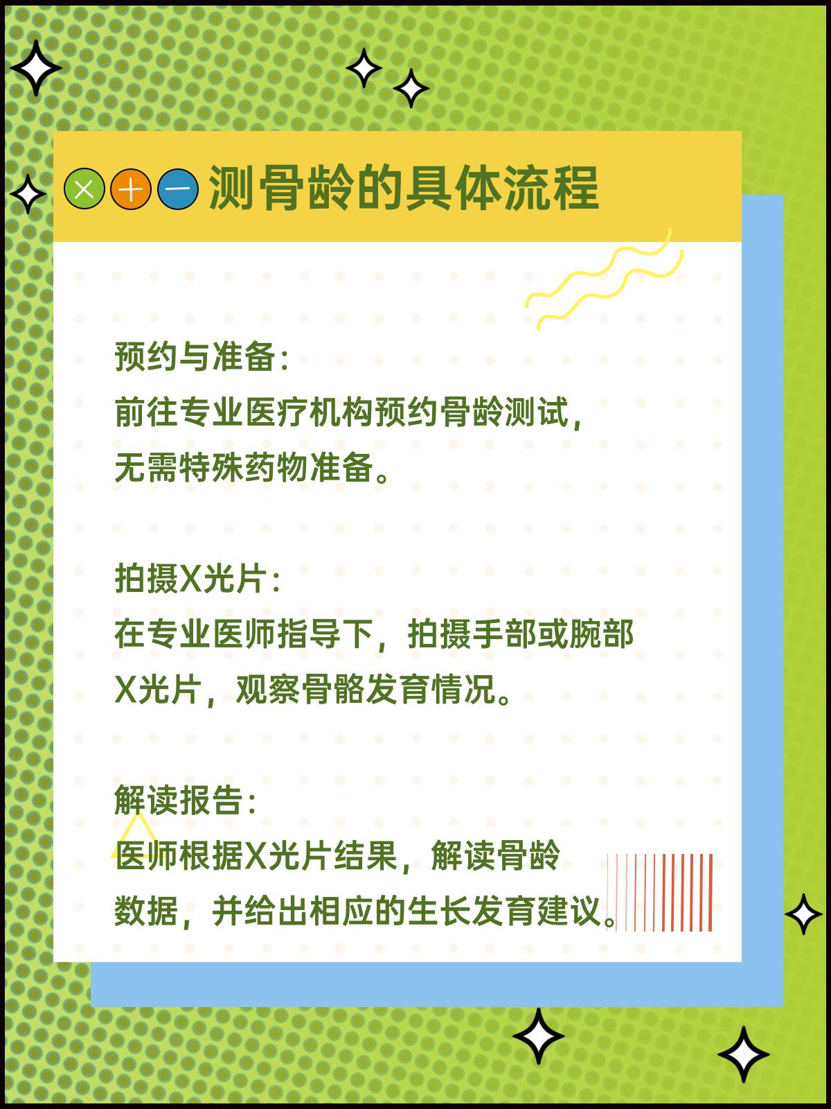 想要测骨龄,不知道该挂什么科?我来告诉你!