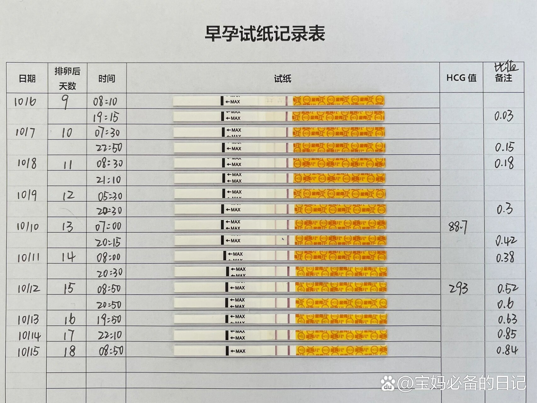 加号验孕棒怎么看结果图片