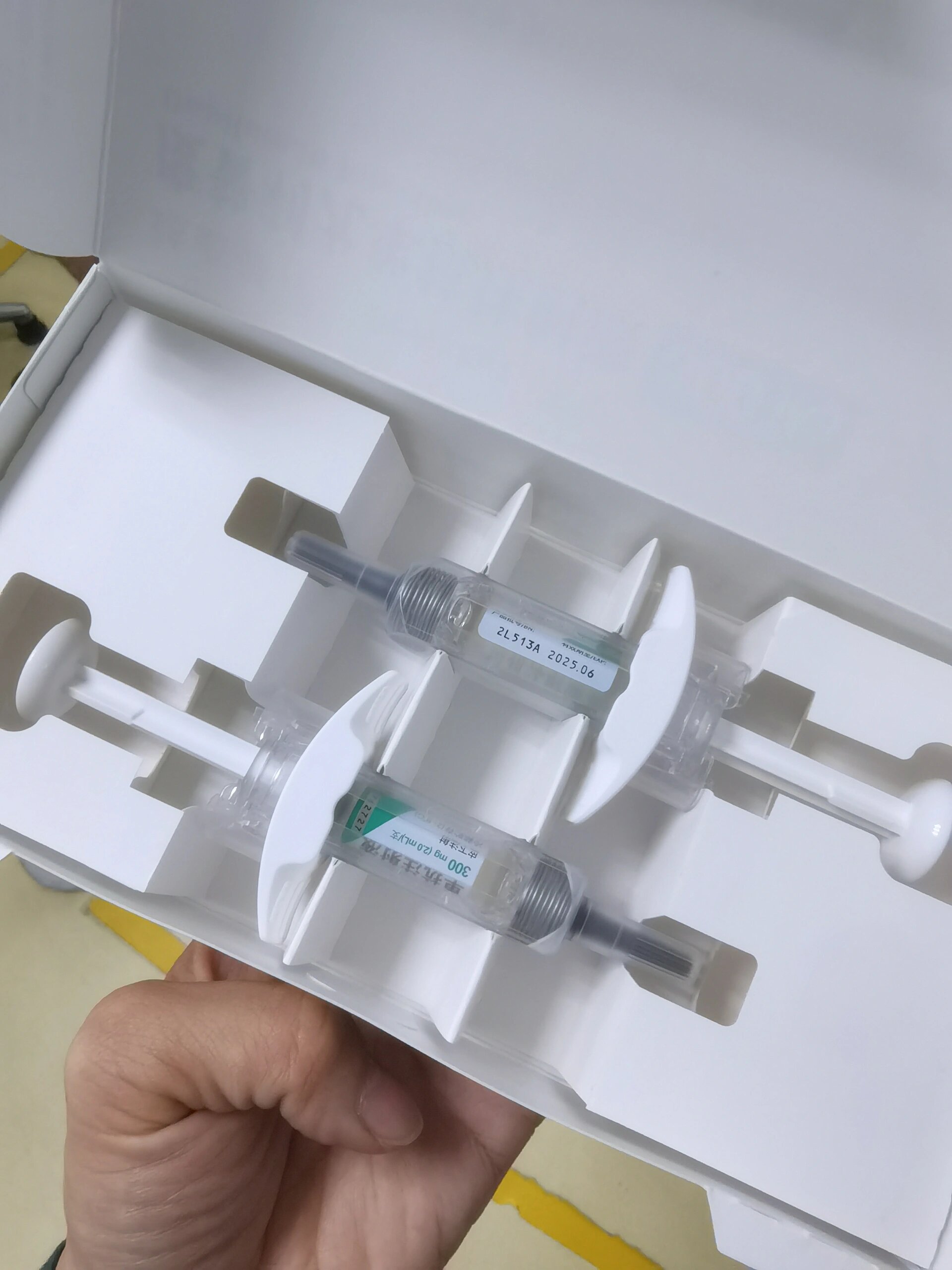 达必妥第一次两针!