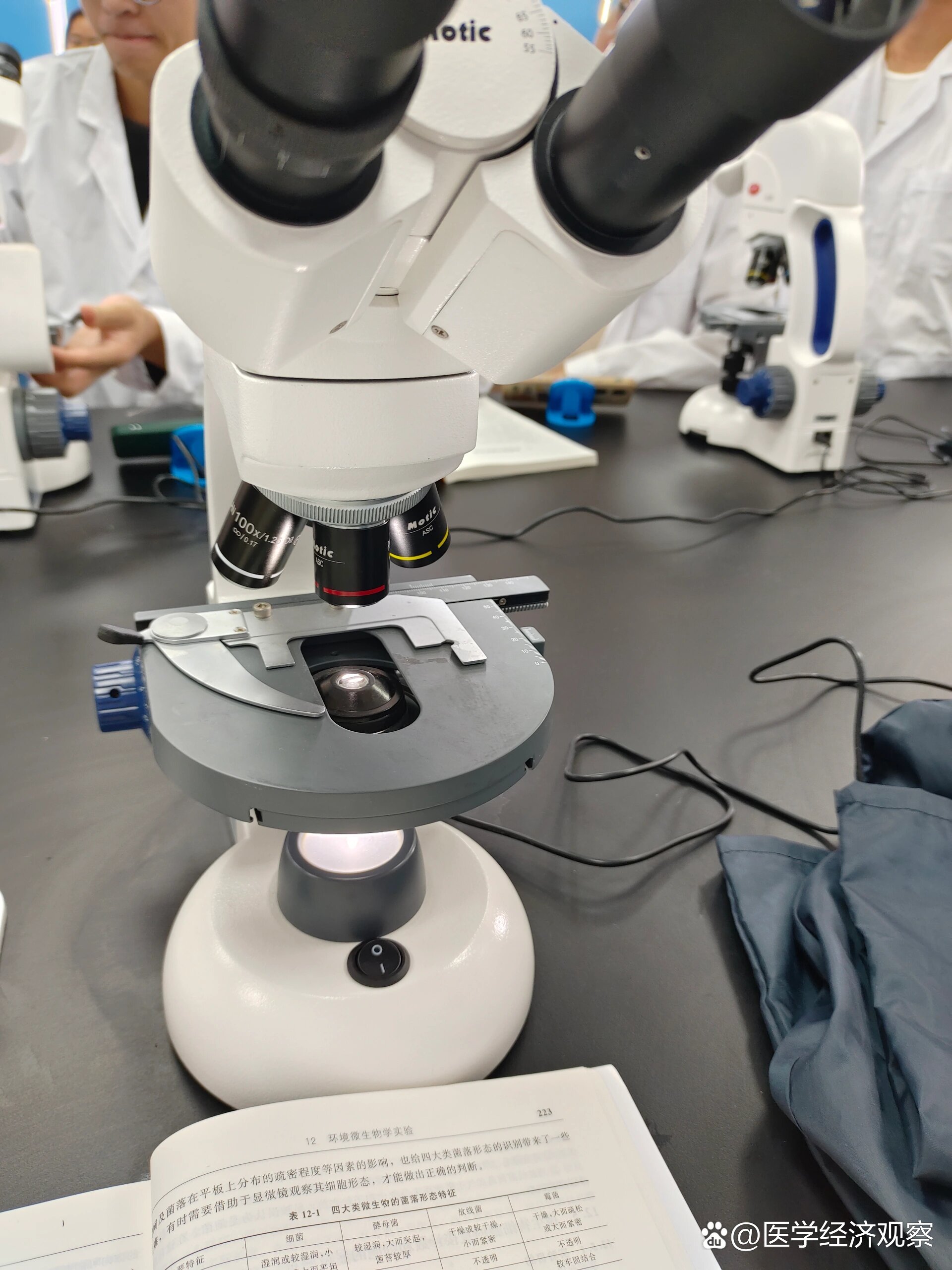 显微镜的使用(知识 1)