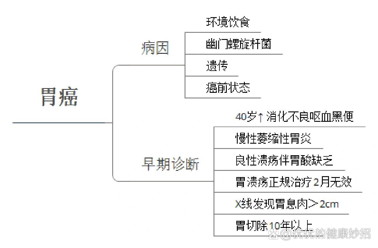 消化系统思维导图1