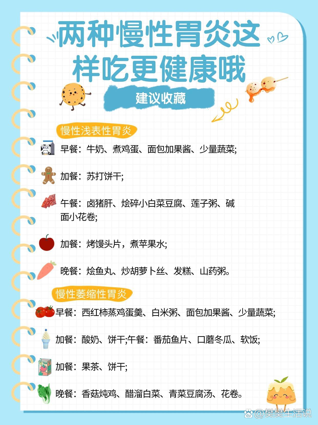 两种慢性胃炎这样吃更健康,建议收藏