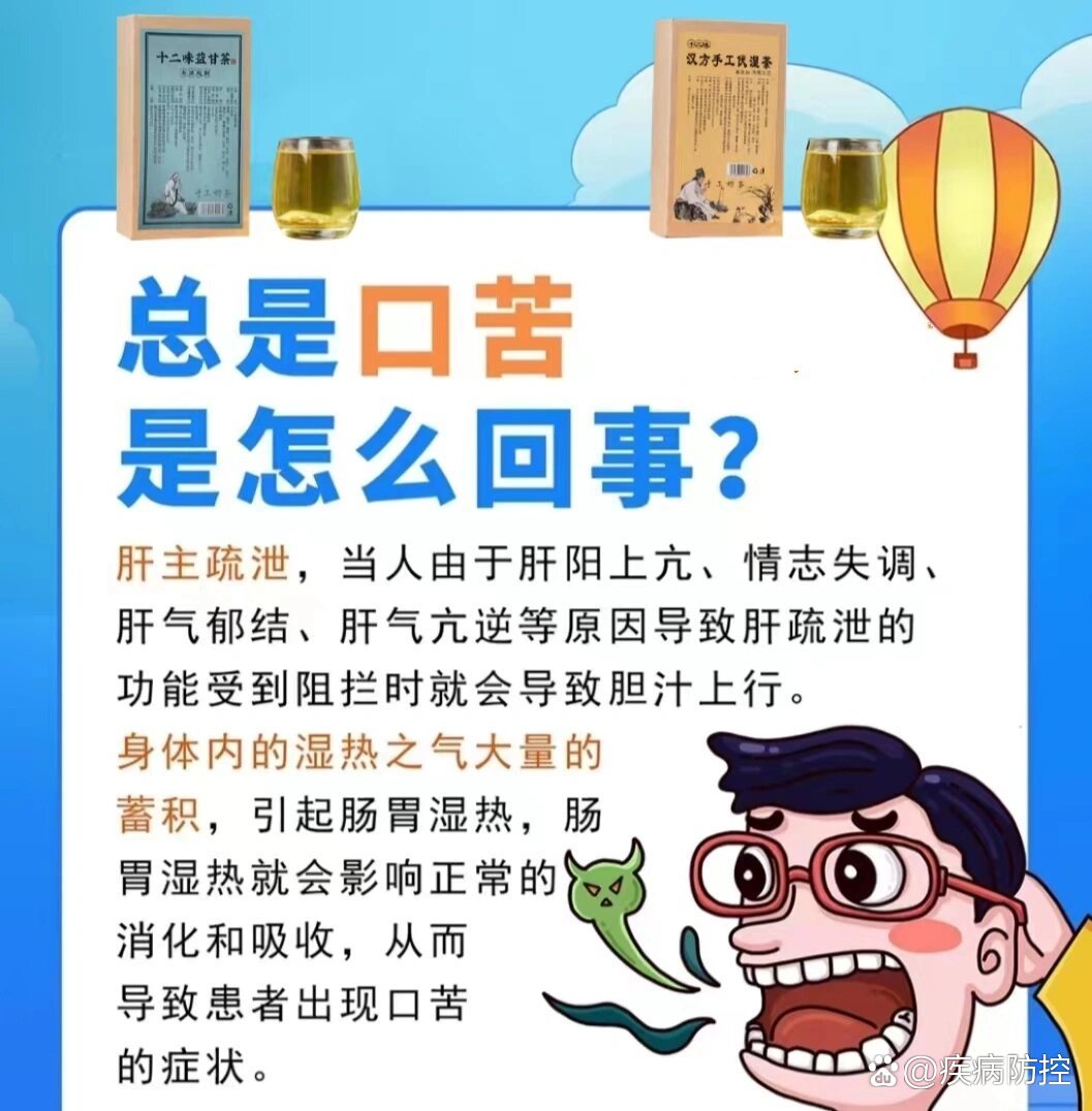 口苦是什么原因引起的图片