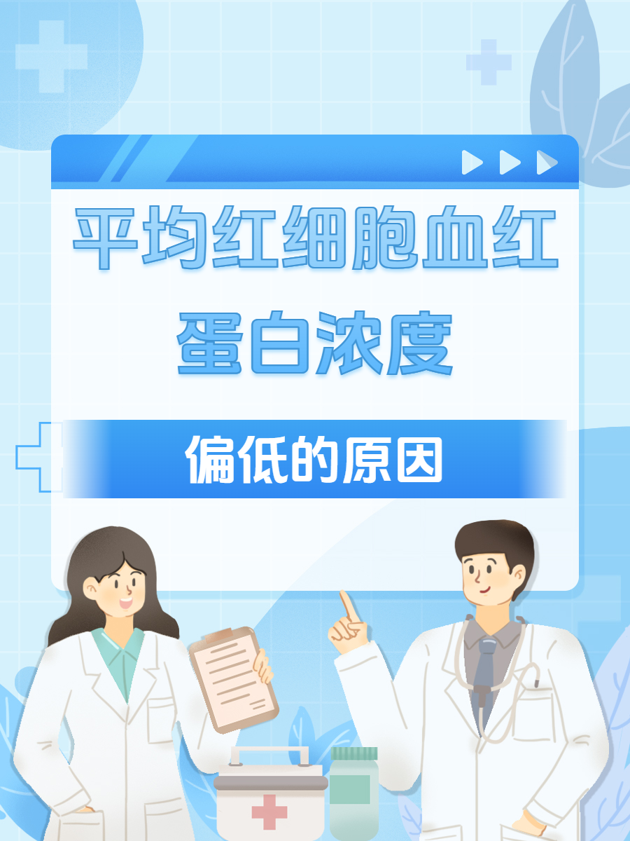 平均红细胞血红蛋白浓度偏低,结果解读