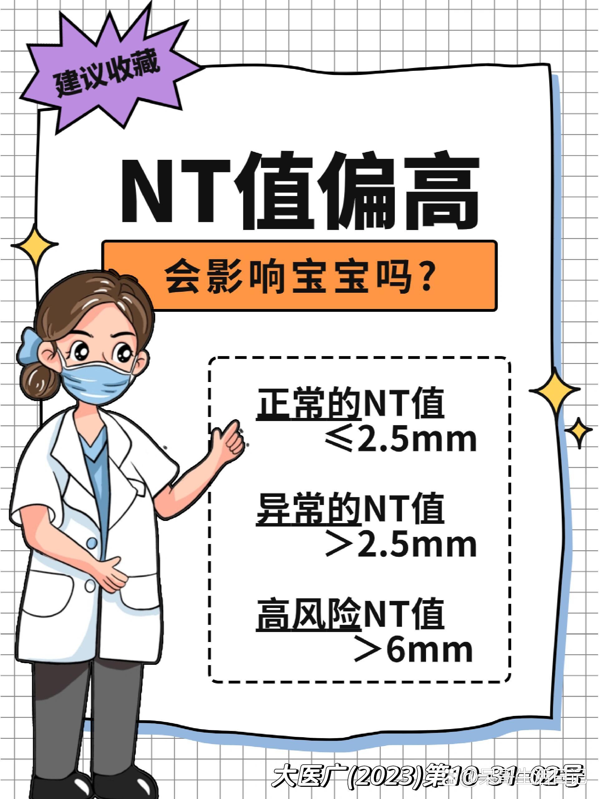 nt值对照表图片