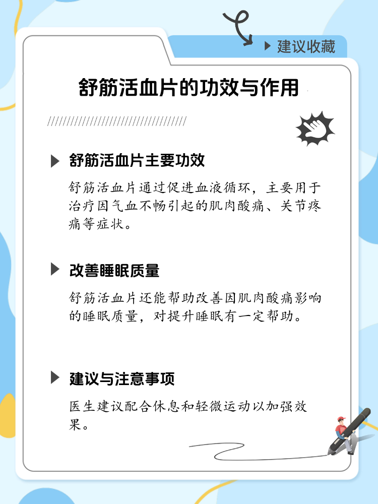 舒筋活血片几天见效果图片